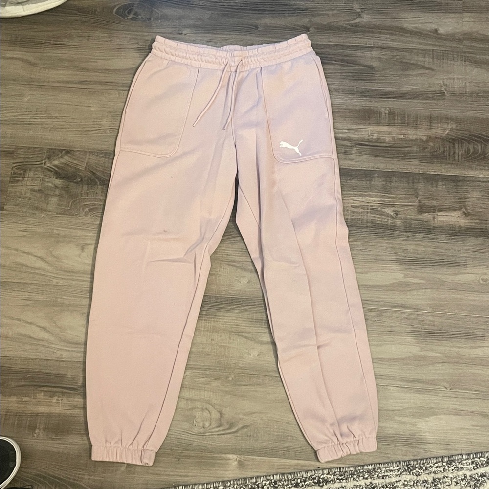 Puma Light Pink Sweatpants